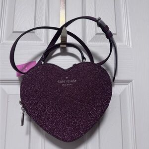 Kate Spade Love Shack Heart Shaped purse NWT